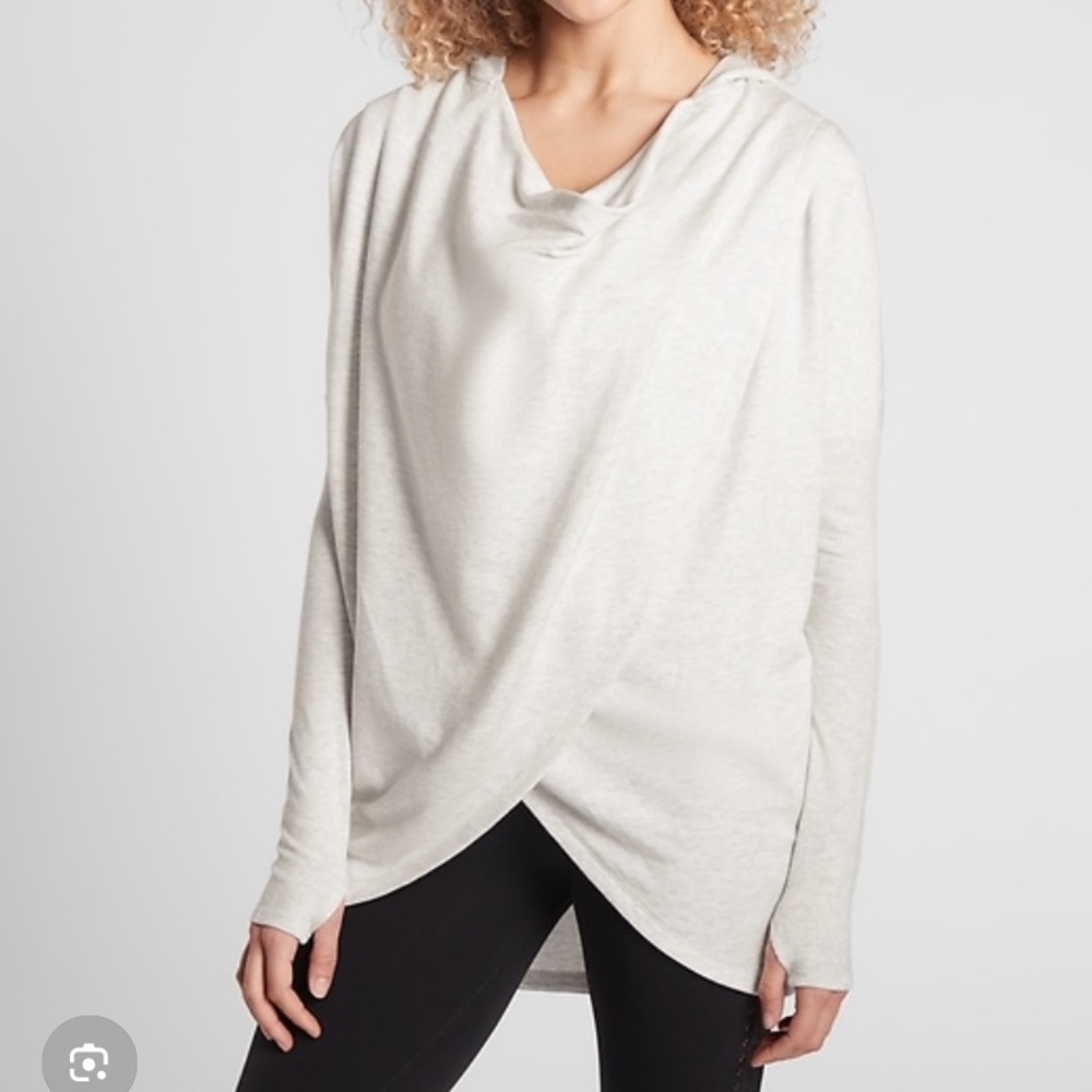 NWT Athleta Purana Wrap Sweatshirt